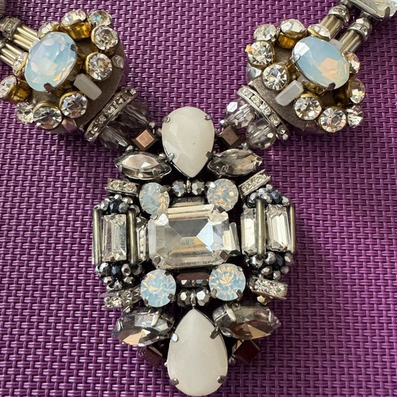 Statement Crystal Necklace - Picture 1 of 5